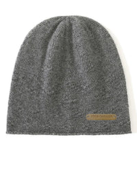 Rolled-Edge Cashmere Beanie