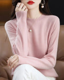 Merino Wool Round Neck Sweater