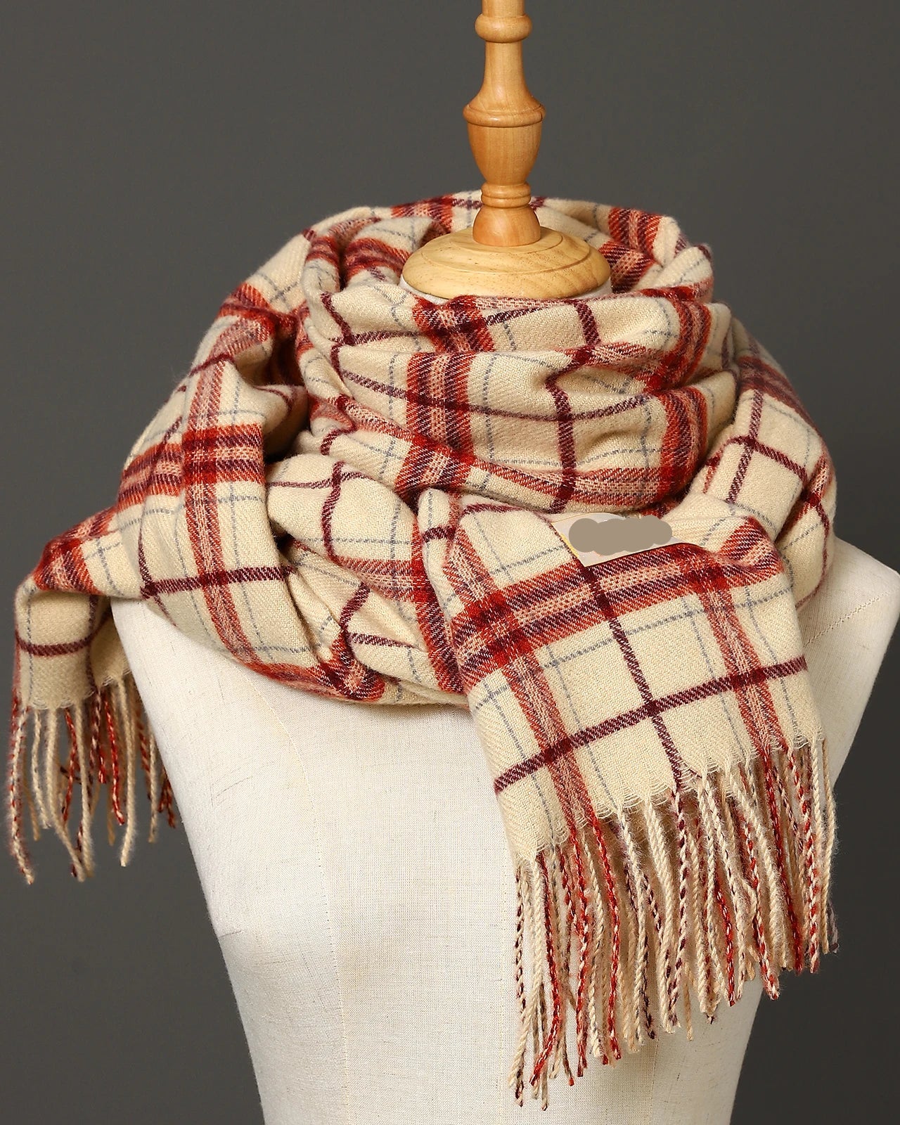 Classic Plaid High-Quality Scarf
