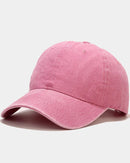 Washed-Cotton Adjustable Baseball Cap