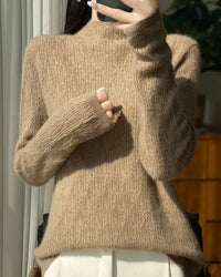 Merino Wool Diamond Jacquard Sweater