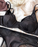 Ice Silk Comfortable Push-Up Bra Set