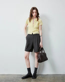 Mid-Rise Tailored Everyday Shorts
