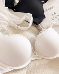 Romantic Lace Comfortable Sexy Push-Up Bra Set