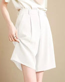 Relaxed High-Rise Woven Shorts