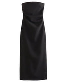 Ruffled Off-The-Shoulder And Backless Dress