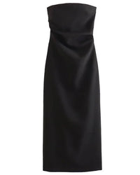 Ruffled Off-The-Shoulder And Backless Dress