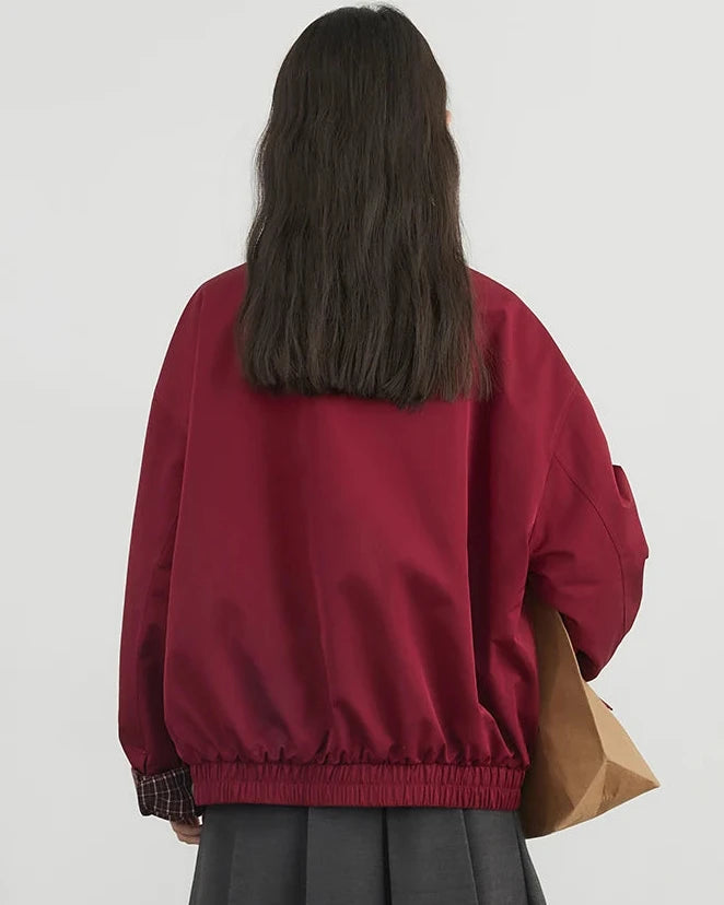 Reversible Stand Collar Jacket