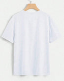 Pure Cotton Crew-Neck Printed T-Shirt