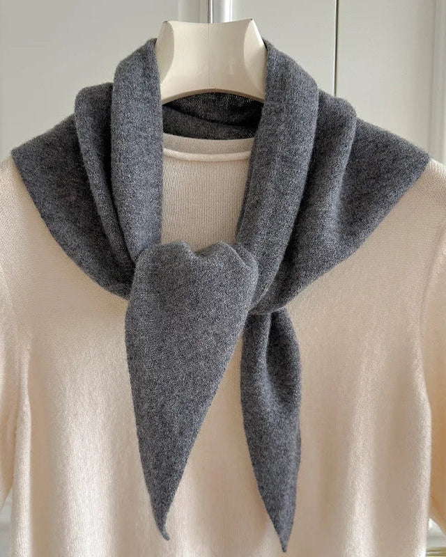 Women's Warm Wool Triangular Scarf