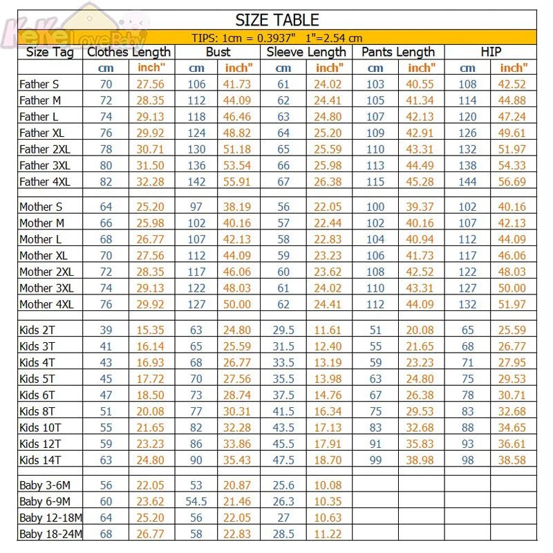 Family Christmas Matching Pajamas Set