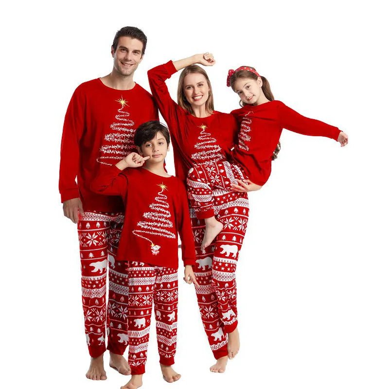 2024 Christmas Family Pajamas Set
