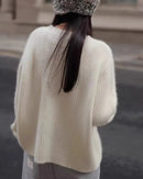 Luxe Cashmere Round Neck Pullover