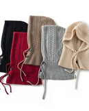 Cashmere Knitted Fashion Scarf And Hat