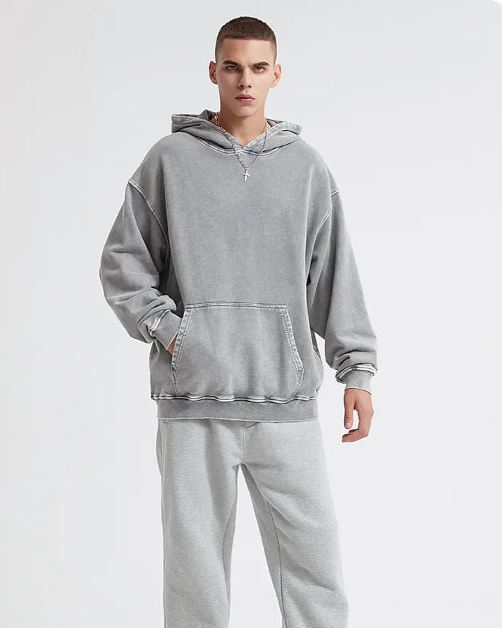 Cotton Loose Retro Thicken Hoodie