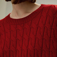 Ultrafine Merino Wool Crewneck Sweater