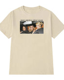 Vintage Graphic Knit Short-Sleeve Top