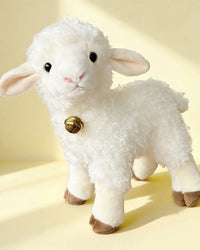 Soft plush bell lamb stuffed animal toy in two sizes. CE certified — a charming bedroom ornament and gift for Eid, Ramadan, and other festive occasions.