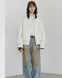 Reversible Stand Collar Jacket