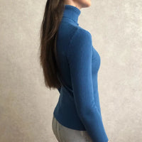 Knitted Basic Turtleneck Sweaters