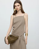 Women Irregular Suspender Tops Skirt Sets