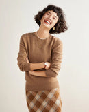 Cashmere Casual Crew Neck Loose Sweater