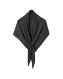 Wool Blend Oversized Triangle Wrap Shawl
