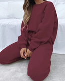 Thicken Sweatshirt & Pants Set