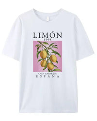 Lemon Botanical Print T-Shirt