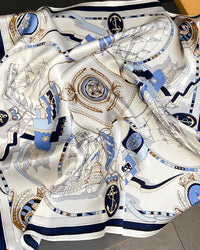 New Women's Silk Printed Scarf
