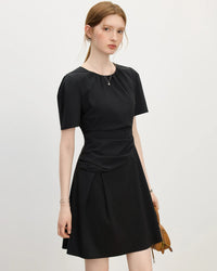 Temperament Waist A-line Dress for Summer