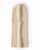 Cashmere Knitted Balaclava Beanie Hat