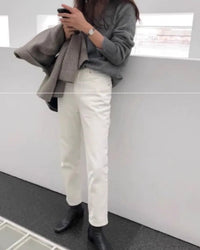 Cashmere Loose V-Neck Sweater