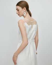 Casual Belted A-Line Dress