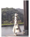 High Quality Skirted Woolen Wool & blends Coat