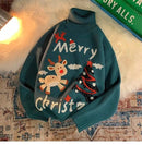 Turtleneck Christmas Sweater Ugly Sweater