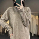Wool Knitted Long Dress