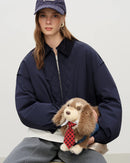 Lightweight Quilted Patchwork Short Jacket