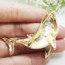 Stylish Retro-Style Dolphin Brooch