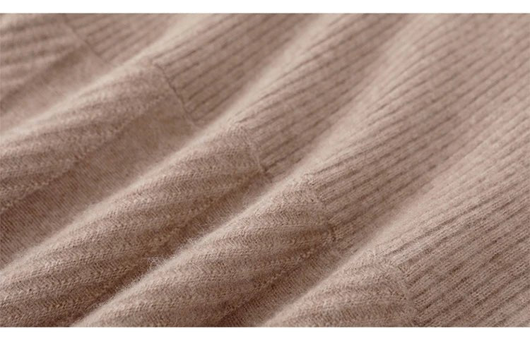 Merino Wool Knitted Sweater Dress