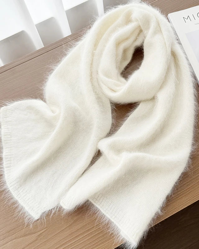 Soft Cashmere Knit Scarf