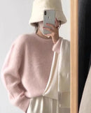 Thick Wool Crewneck Sweater