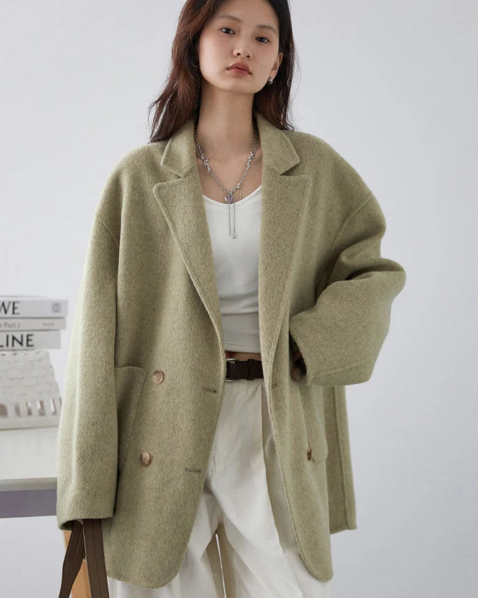 Retro Double-sided Woolen Coats
