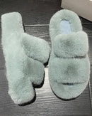 Fluffy Fur House Slippers
