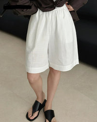 High Waist Wide Leg Shorts