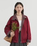 Reversible Stand Collar Jacket
