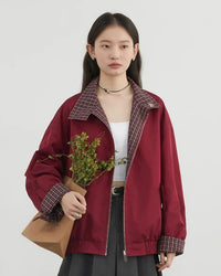 Reversible Stand Collar Jacket