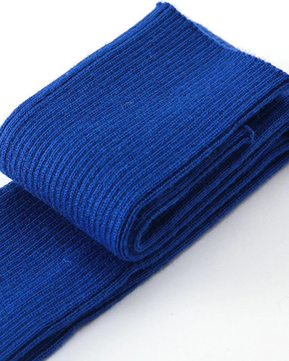 Ribbed Fingerless Arm Warmers