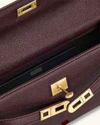 Luxury Crocodile-Print Handbag