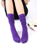 Soft Knit Casual Mid-Calf Socks